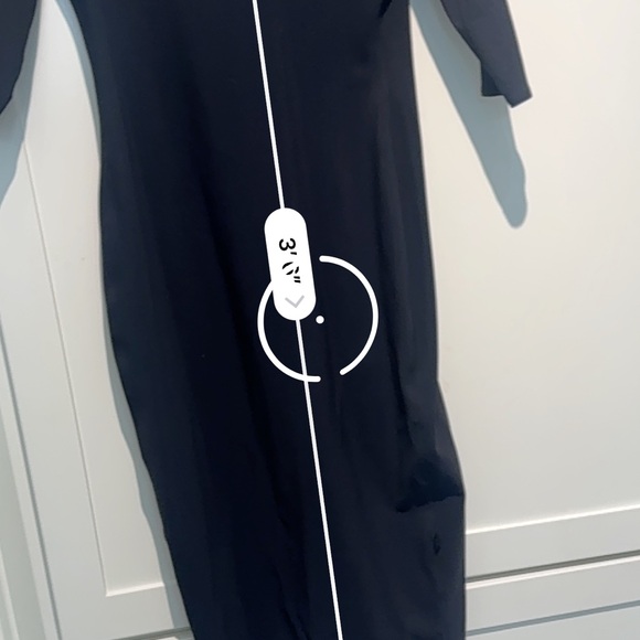 Vintage ~2014 lululemon Nulu dress black - Picture 3 of 4